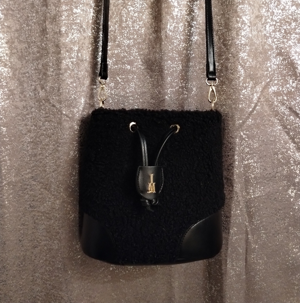 Isaac Mizrahi teddy bear purse